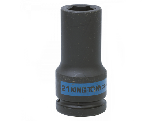Головка торцевая ударная удлиненная 3/4" 21 мм King Tony 643521M