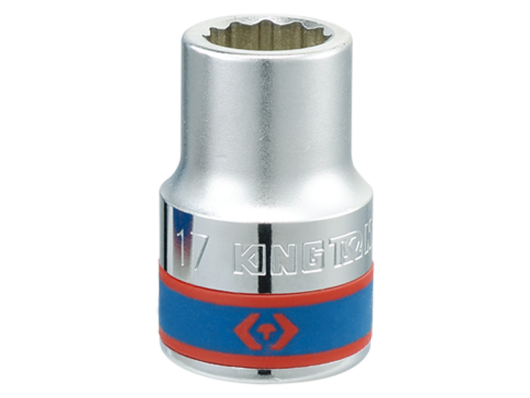 Головка торцевая 3/4" 17 мм King Tony 633017M
