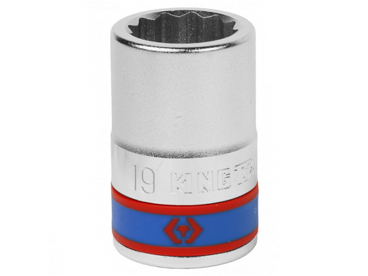 Головка торцевая 3/4" 19 мм King Tony 633019M