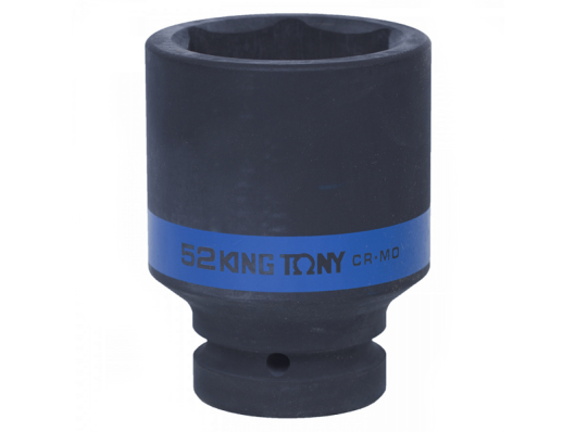 Головка торцевая ударная удлиненная 1" 52 мм King Tony 843552M