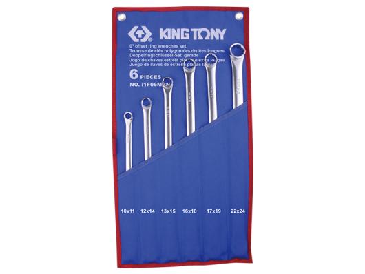 Набор ключей накидных удлиненных King Tony 1F06MRN 6 пр.