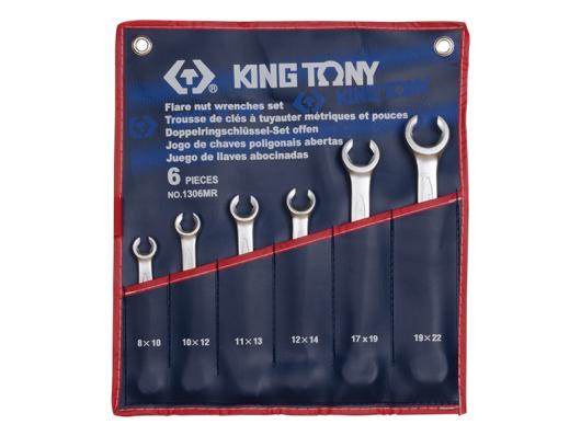 Набор ключей разрезных King Tony 1306MR 6 пр.