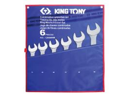 Набор ключей комбинированных King Tony 1296MRN 6 пр.