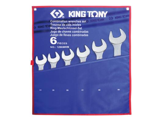 Набор ключей комбинированных King Tony 1296MRN 6 пр.