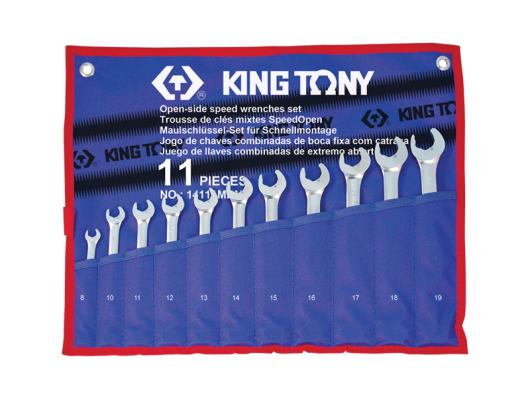 Набор ключей трещоточных King Tony 14111MRN 11 пр.
