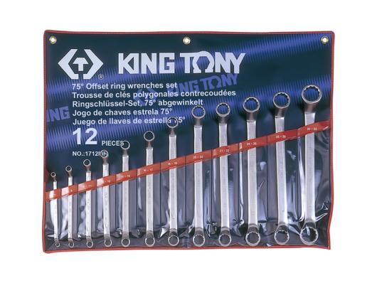 Набор ключей накидных King Tony 1712MR 12 пр.