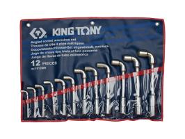 Набор ключей торцевых King Tony 1812MR 12 пр.