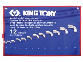Набор ключей торцевых King Tony 1912MRN 12 пр.