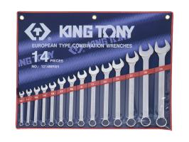 Набор ключей комбинированных King Tony 1214MR01 14 пр.