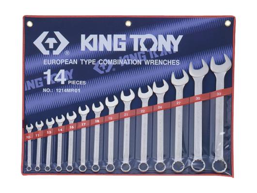 Набор ключей комбинированных King Tony 1214MR01 14 пр.