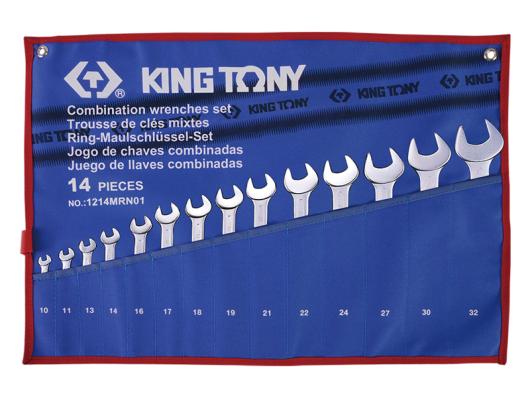 Набор ключей комбинированных King Tony 1214MRN01 14 пр.