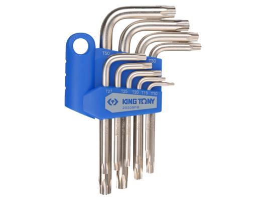 Набор ключей Torx 9 пр King Tony 20309PR