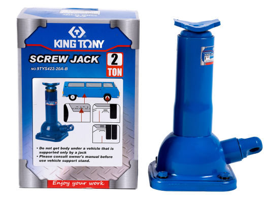 Домкрат винтовой 2 т King Tony 9TYS422-20AB