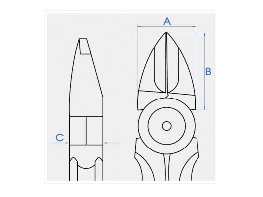 Бокорезы 125 мм King Tony 6271-05С