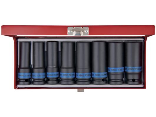Набор ударных головок King Tony 4410MP 8 пр.