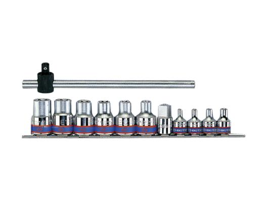 Набор Torx головок King Tony 7112PR 12 пр.