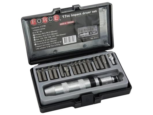Ударная отвертка 17 пр Force 5171