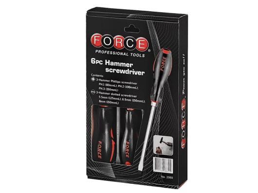 Набор силовых отверток 8 пр Force 2069