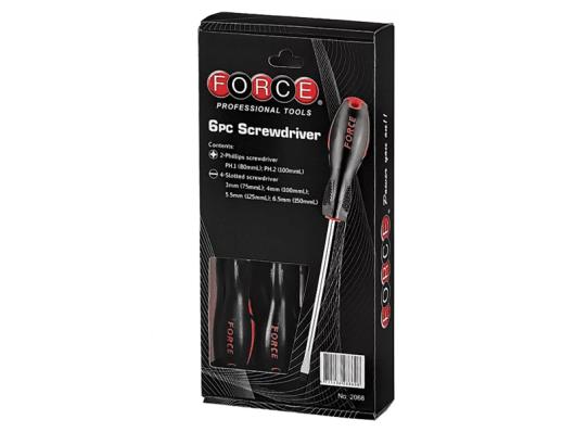 Набор отверток 6 пр Force 2068