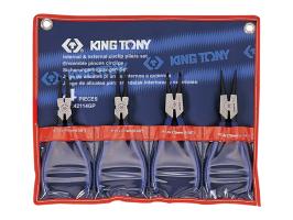 Набор съемников стопорных колец King Tony 42114GP
