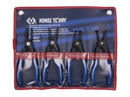 Набор съемников стопорных колец King Tony 42154GP