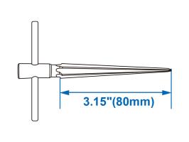Развертка 1/8"-3/8" King Tony 7E61001