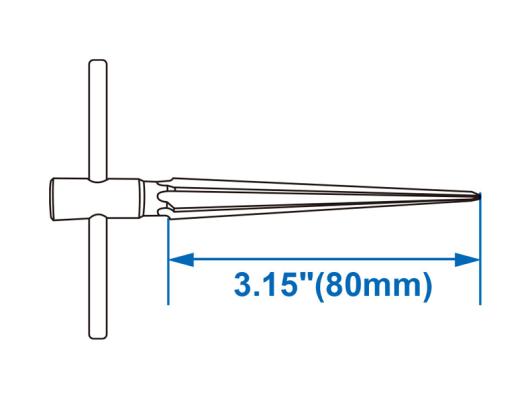 Развертка 1/8"-3/8" King Tony 7E61001
