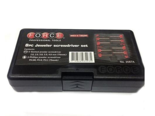 Набор мини отверток 8 пр Force 2087A