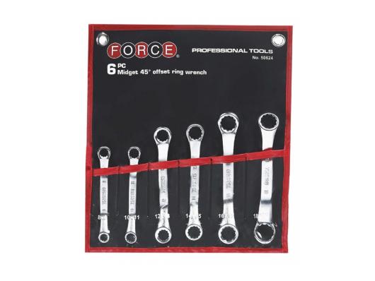Набор ключей накидных Force 50624 6 пр.