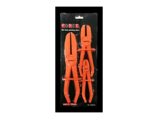 Зажимы для шлангов пластиковые 3 пр Force 903G12