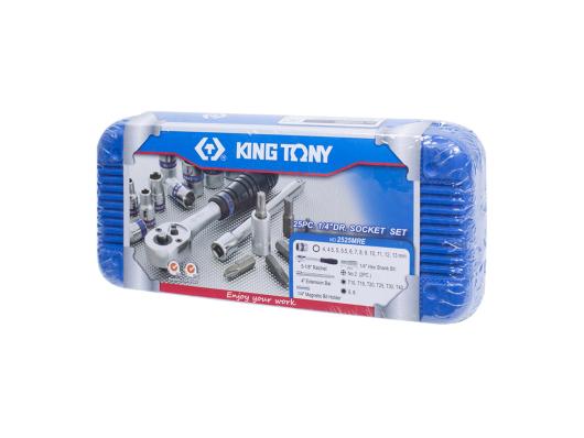 Набор головок King Tony 2525MRE 25 пр.