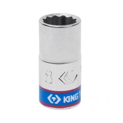 Головка торцевая 1/4" 8 мм King Tony 233008M