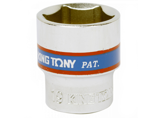 Головка торцевая 3/8" 19 мм King Tony 333519M