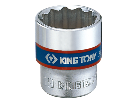 Головка торцевая 3/8" 19 мм King Tony 333019M