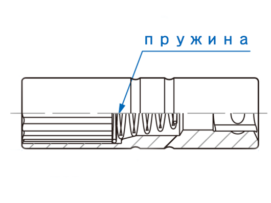 Головка торцевая свечная 3/8" 14 мм King Tony 36A014