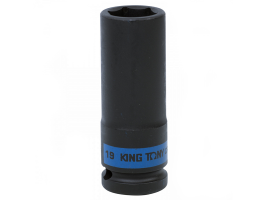 Головка торцевая ударная удлиненная 1/2" 19 мм King Tony 443519M