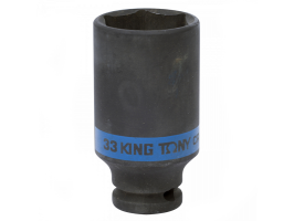 Головка торцевая ударная удлиненная 1/2" 33 мм King Tony 443533M