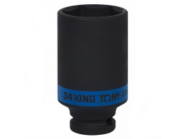 Головка торцевая ударная удлиненная 1/2" 34 мм King Tony 443534M