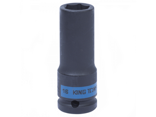 Головка торцевая ударная удлиненная 1/2" 16 мм King Tony 443516M