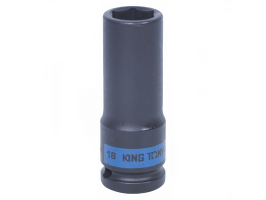 Головка торцевая ударная удлиненная 1/2" 18 мм King Tony 443518M