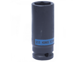 Головка торцевая ударная удлиненная 1/2" 22 мм King Tony 443522M