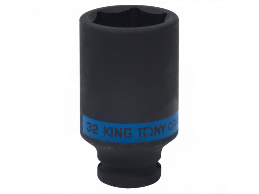 Головка торцевая ударная удлиненная 1/2" 32 мм King Tony 443532M