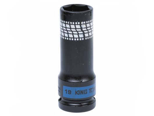 Головка торцевая ударная удлиненная 1/2" 19 мм King Tony 441519M