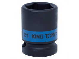 Головка торцевая ударная 1/2" 21 мм King Tony 453521M