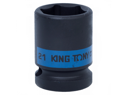 Головка торцевая ударная 1/2" 21 мм King Tony 453521M