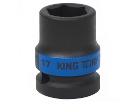 Головка торцевая ударная 1/2" 17 мм King Tony 453517M