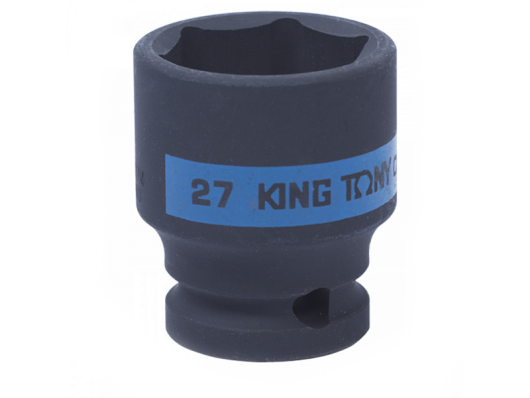 Головка торцевая ударная 1/2" 27 мм King Tony 453527M