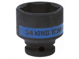 Головка торцевая ударная 1/2"; 34 мм King Tony 453534M
