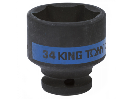 Головка торцевая ударная 1/2"; 34 мм King Tony 453534M