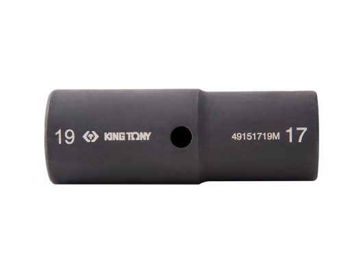 Головка торцевая двухсторонняя 1/2" 17-19 мм King Tony 49151719M